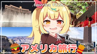 【Vlog】人生初のアメリカ行ってきた！！！【にじさんじ星川サラ】 [upl. by Llerrac]