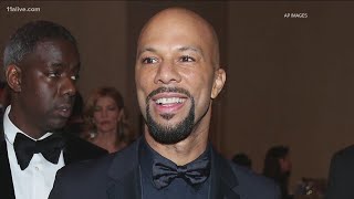 Common with Raphael Warnock Jon Ossoff for early voting event [upl. by Ayaladnot]