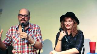 David Cross amp Amber Tamblyn Interview Pt 1 — Running Late with Scott Rogowsky [upl. by Namajneb]