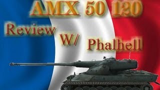 Wot AMX 50 120 review  gameplay [upl. by Atterg450]