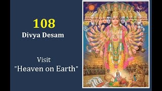 108 Divya Desam  Lord Vishnu  Vaishnava Temples [upl. by Artema]