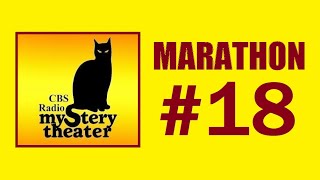 CBS RADIO MYSTERY THEATER MARATHON 18 [upl. by Joette341]