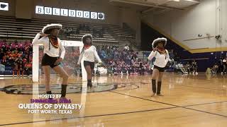 Queens Of Dynasty Trio  DFW Texas Majorette Dance Competition [upl. by Adnof]