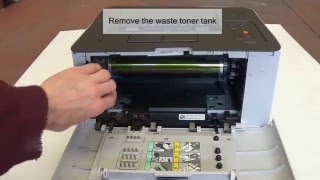 How to remove and clean Samsung Transfer Belt CLP365 [upl. by Limaj]