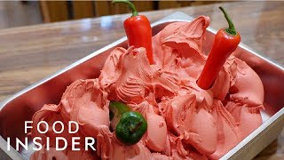 World’s Spiciest Ice Cream Requires Signing A Waiver Before Eating It [upl. by Rorry]