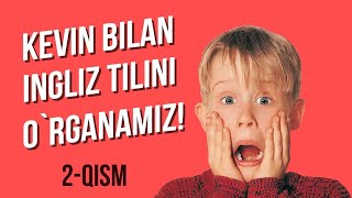 UYDA YOLGIZ filmi bilan INGLIZ TILIni organamiz 2qism [upl. by Maxim]