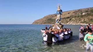 Immacolata la processione in mare a Nicotera Marina [upl. by Arramas]