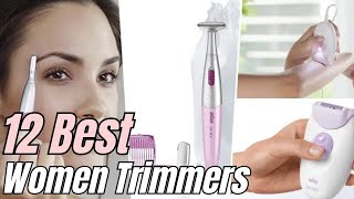 Top 12 Women Trimmer in India 2024 Under 5000 [upl. by Dolli]