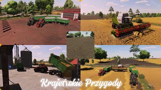 FS22  Krajeńskie Przygody 8 Nowe zestawy do odwozuŻniwa Kupiłem działke pod budowe [upl. by Kenrick]