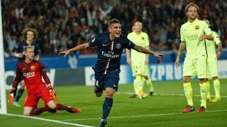 Marko Verratti best goalsskillspasses 20082015 [upl. by Atibat]