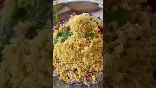 Couscous Bhela fun vegetarianvegan Indian fusion recipe perfect for spring and summer [upl. by Melise]