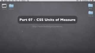 07 CSS Units Of Measure [upl. by Rihana]