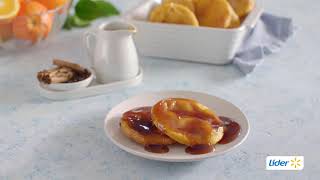 Sopaipillas con salsa de chancaca  RecetasLider [upl. by Cohby]