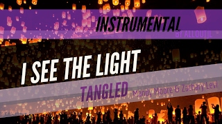 Tangled  I See The Light FULL Instrumental Cover w lyrics [upl. by Eremihc]