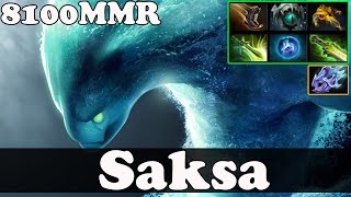 Dota 2  Saksa 8100 MMR Plays Morphling  Ranked Match Gameplay [upl. by Clancy]