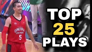 La Tenorio Top 25 Plays l The IronMan is Back l La Tenorio Ginebra Highlights l PBA [upl. by Adnicaj]