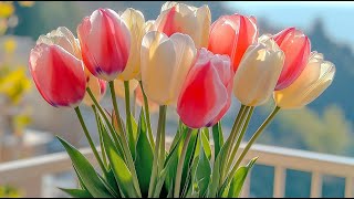 Peaceful classical music to reduce stress stop overthinking  Tulip Blooms 🌷 [upl. by Feliks251]