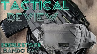 TACTICAL REVIEW Eberlestock Bando Bag Wolf Grey [upl. by Nasus]