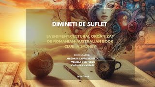 DIMINETI CU POEZII DE SUFLET ROMANIANAUSTRALIAN BOOK CLUB SYDNEY [upl. by Flin]