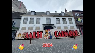 Aalst carnaval 2024 zondagmorgen [upl. by Sindee]