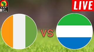 Ivory Coast vs Sierra Leone Live Score l Africa Cup Of Nations Qualification 202425 [upl. by Ethelstan]