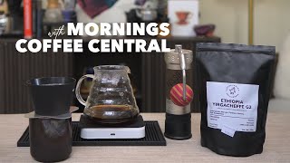 Mornings with Coffee Central Ethiopia Yirgacheffe G2 [upl. by Kcirednek3]