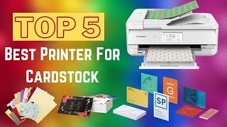 Top 5 Best Printer For Cardstock In 2024 [upl. by Chrysa]