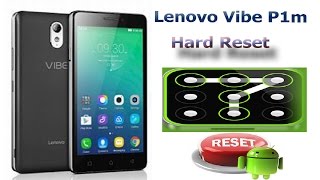 Lenovo Vibe P1m p1ma40 Hard Reset 100 EAZY [upl. by Aneelas]