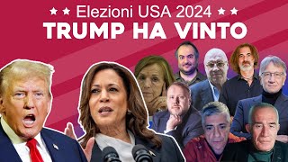 TRUMP HA VINTO  MARATONA ELEZIONI con TANTISSIMI OSPITI [upl. by Hutner]