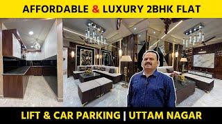 Premium 2BHK Flat at Lowest Price  Uttam Nagar Delhi Dwarka Mor Metro [upl. by Yvi]