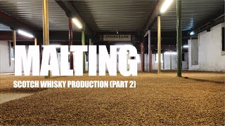 Malting  Steeping Germination Kilning amp Peating [upl. by Pollard]