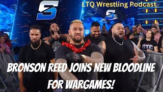 BRONSON REED ENTERS WARGAMES WITH THE NEW BLOODLINE [upl. by Files]