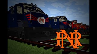 PNR train in Minecraft immersive railroading mod [upl. by Sivra]