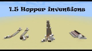 15 Hopper tutorials  Item sender SuperSmelter amp Sorting System [upl. by Hillinck]