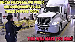 163318 CDL Holders Will Lose License In November 2024 truckdriver [upl. by Denie205]