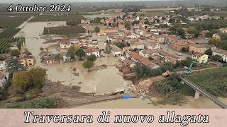 Traversara  Rottura dellargine 4 Ottobre 2024 [upl. by Marras]