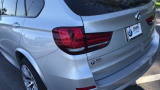 2017 BMW X5 35D Glacier Silver  20in M Wheels  BMW Review  BMW of Ocala [upl. by Hosea]