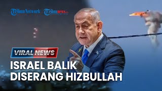 🔴Israel Balik Digempur 80 Rudal usai Serang Iran Roket IDF Meledak di Langit [upl. by Inatsed]