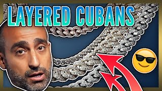 How To Wear Iced Out Cuban Link Chains amp Bracelets [upl. by Aidaas26]