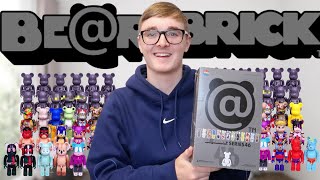 BEARBRICK SERIES 46 FULL CASE UNBOXING RARE SECRETS [upl. by Relyhs537]