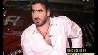 Eric Cantona gives it to Alan Hansen  Bentex Tv [upl. by Benni263]