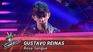 Gustavo Reinas  quotRosa Sanguequot  Final  The Voice Portugal [upl. by Ellehcor]