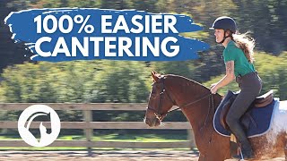 How To Ride The Canter EASY STEPBYSTEP GUIDE [upl. by Nyladnohr]