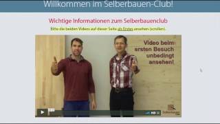 Bett selber bauen  Mitgliederbereich des SelberbauenClubs kennenlernen [upl. by Cirilo]