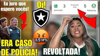 🤬 ARBITRAGEM NOJENTA ESTOU REVOLTADA APARECE LEILA PÓS JOGO JUV 3 X 5 PAL  ABRE O OLHO BOTA [upl. by Antonio]