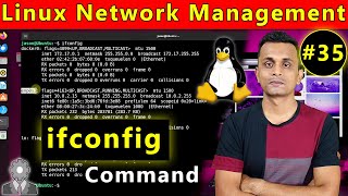 What is ifconfig Command in Linux  Enable and Disable Network Interfaces in Linux  In Hindi [upl. by Aisat]