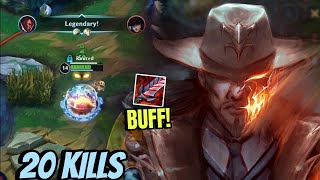 WILD RIFT ADC  THIS LUCIAN IS GOD WITH BLOOD THIRSTER 20 KILLS GAMEPLAY [upl. by Tehcac787]