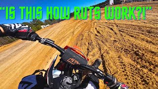 Motocross Rut Progression [upl. by Enomas818]