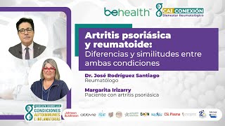 Artritis psoriásica y reumatoide Diferencias y similitudes entre ambas condiciones [upl. by Akila]