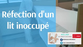 Réfection dun lit inoccupé [upl. by Kenric36]